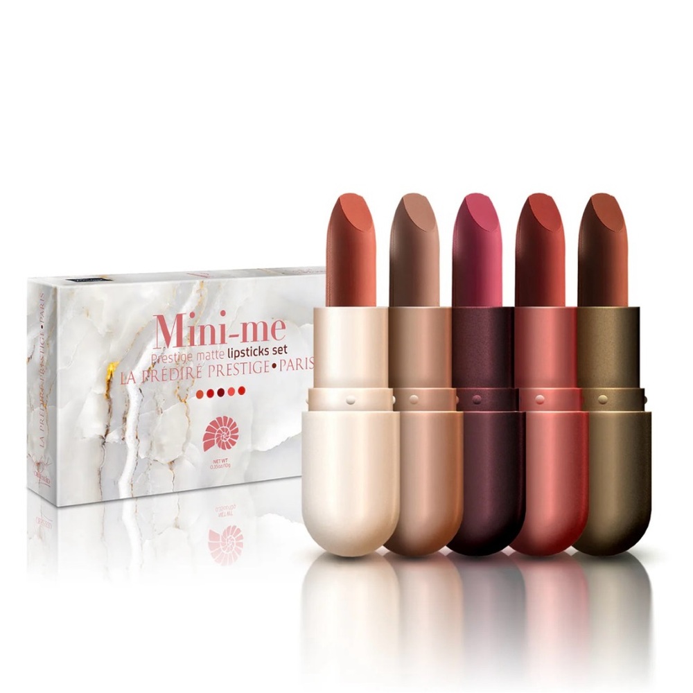 La Predire Paris Mini-Me Prestige Matte Lipstick Set NIB
